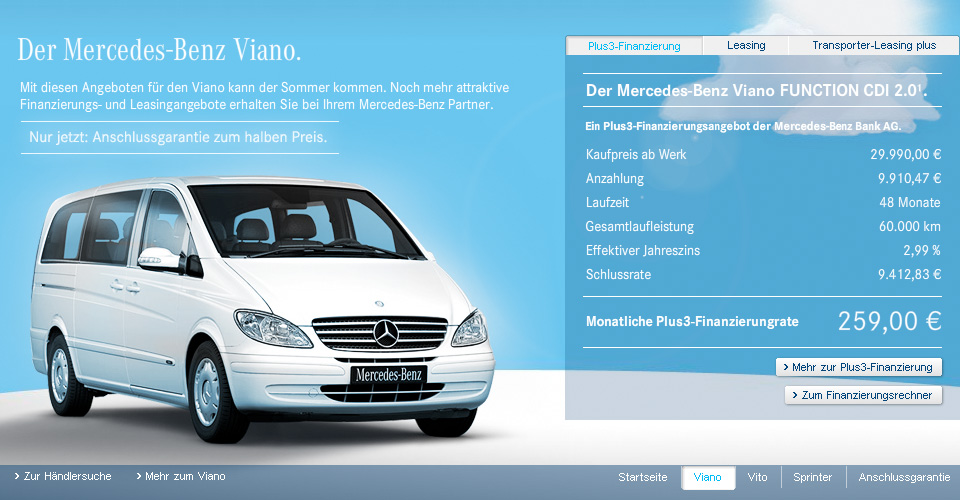 Finalfinal V1 Mercedes Benz Landingpage Framework